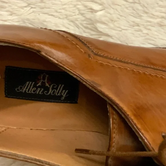 Allen Solly Tan Leather Oxfords - Picture 8 of 8
